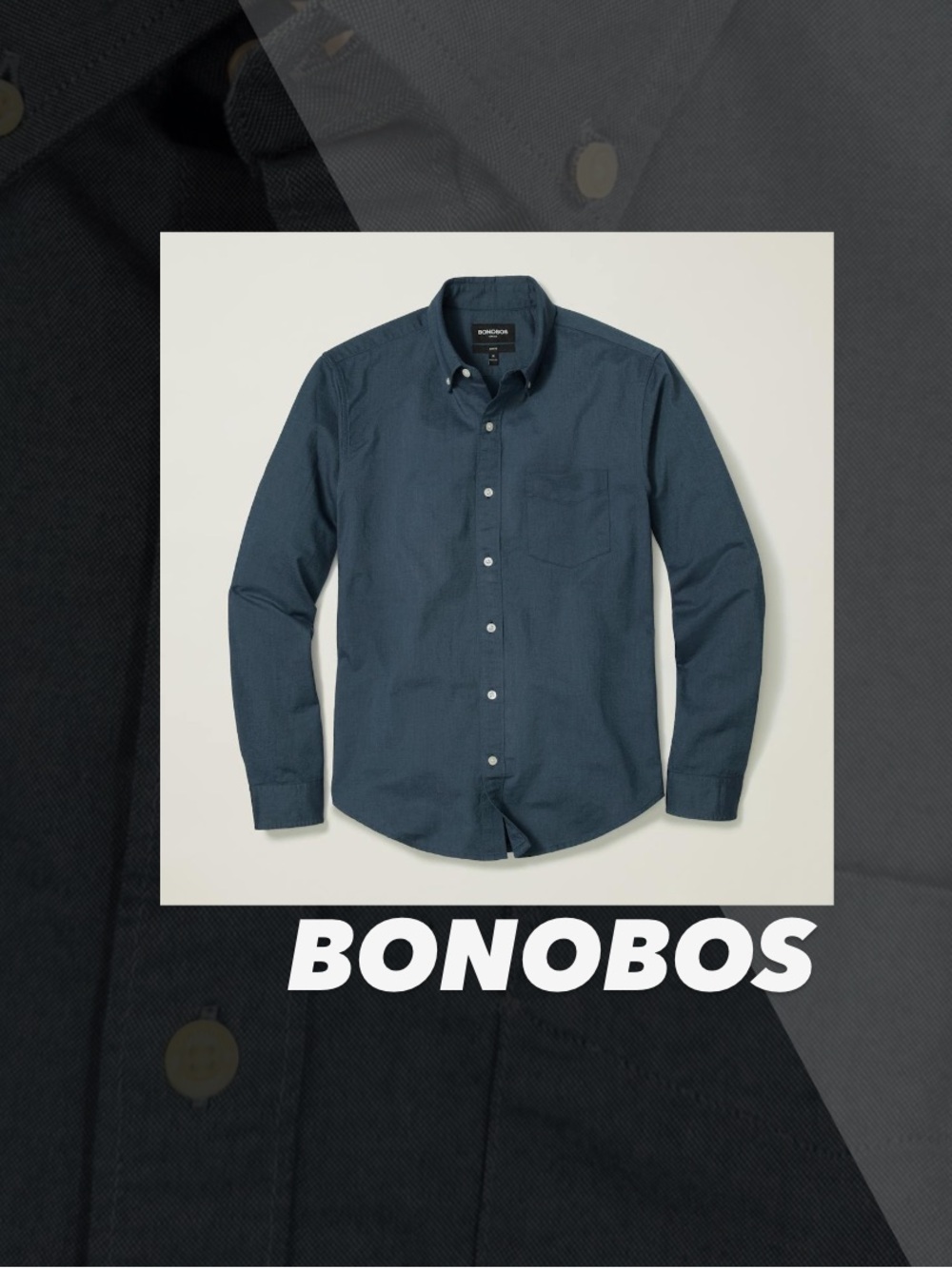 EUC Bonobos Navy Everyday Oxford Shirt